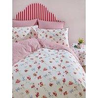 Cath Kidston Rose And Bows 100% Cotton Percale Duvet Cover Set