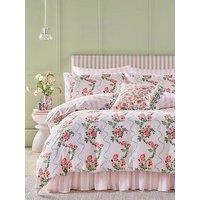 Cath Kidston Rose Flutter 100% Cotton Percale Duvet Cover Set