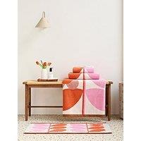 Orla Kiely Stem Bloom 100% Cotton Towel Collection - Bath Towel