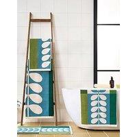 Orla Kiely Stem Check 100% Cotton Towel Collection - Bath Towel