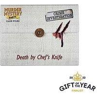 University Games Murder Mystery Case Files - Death By Chef'S Knife