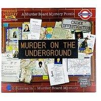 University Games Murder Mystery Case Files Puzzle - Murder On The Underground