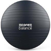 Core Balance Black Gym Ball (85Cm)