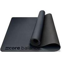 Core Balance Rubber Exercise Mat Pro (Black)