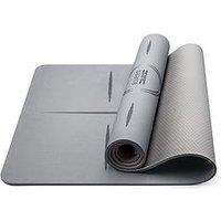 Core Balance Tpe Alignment Yoga Mat (Grey)
