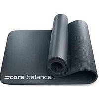Core Balance Black Nbr Exercise Mat (10Mm Thick)