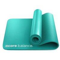 Core Balance Teal Nbr Exercise Mat (10Mm Thick)