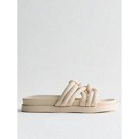 New Look Fiji - Rope Footbed Sandals