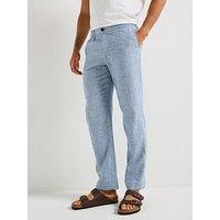 Selected Homme Regular Fit Malik Suit Trousers - Light Blue