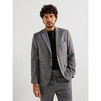 Selected Homme Regular Fit Oasis Blazer - Grey