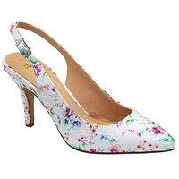 Ravel Kavan Heeled Shoes - White Floral