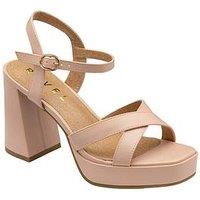 Ravel Farran Heeled Sandals - Pale Pink