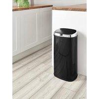 Swan Townhouse 42-Litre Square Sensor Bin In Black