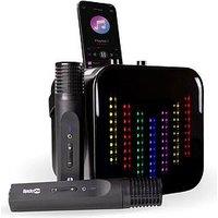 Rockjam Rechargeable Bluetooth Pixel Karaoke Machine With 2 Wireless Microphones