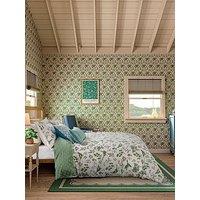 Joules Festival Pheasants 100% Cotton Percale Duvet Cover Set