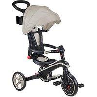 Globber Explorer Trike 4 In 1 Foldable - Taupe