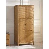 Julian Bowen Coxmoor 2 Door Wardrobe - Contains Solid Oak