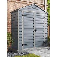 Canopia By Palram Skylight Shed 6X3 Dark Grey
