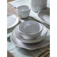 Gallery Ridged Collection &Ndash; Set Of 4 Dinner Plates