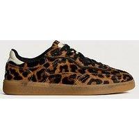 Hoff Womens Alley Leopard Woman Alley Trainer - Brown