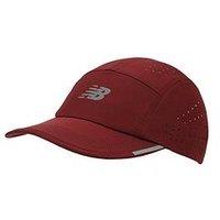 New Balance Unisex Running 5 Panel Pro Cap - Burgundy