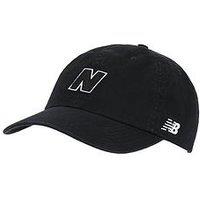 New Balance Unisex 6 Panel Block N Hat V 2.0 -Black