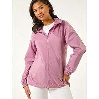 Roman Shower Resistant Jacket - Mauve