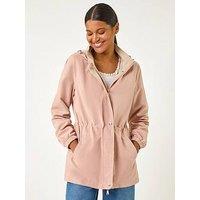 Roman Lightweight Hooded Jacket - Light Pink