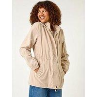 Roman Lightweight Hooded Jacket - Stone