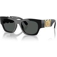 Versace 0Ve4479U Pillow Sunglasses- Black