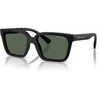 Armani Exchange 0Ax4147S Square Sunglasses - Black