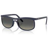 Ray-Ban Ray Ban 0Rb4452 Square Sunglasses- Black