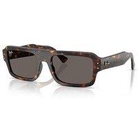 Ray-Ban Ray Ban 0Rb4454 Square Sunglasses- Brown