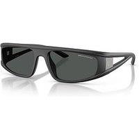 Armani Exchange Ax 0Ax4159Su Square Sunglasses- Black