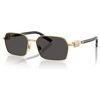 Dolce & Gabbana Dolce&Gabbana 0Dg2316 Square Sunglasses- Gold