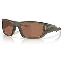 Oakley 0Oo9486 Rectangle Sunglasses- Brown