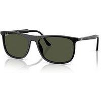 Ray-Ban Ray Ban 0Rb2216 Square Sunglasses- Black