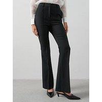 The Very Collection Kickflare Trousers - Black