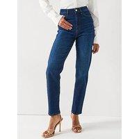 V By Very Issie Slim Leg Jeans - Dark Wash