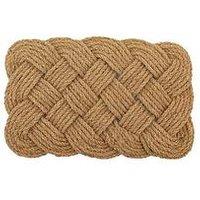 Gallery Direct Plaited Doormat 450X750Mm - Natural