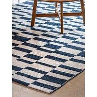 Gallery Kingston Jacquard Rug Blue 1600X2300Mm