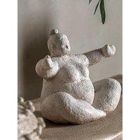 Gallery Direct Lady Cement Ornament