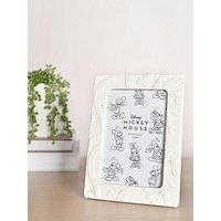Disney Mickey Shapes Embossed Photo Frame 4" X 6"