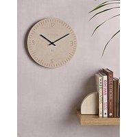 Interval Resin Wall Clock - Stone