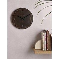Interval Resin Wall Clock - Umber