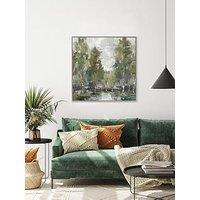 Gallery Direct At Dawn Framed Canvas Wall Art