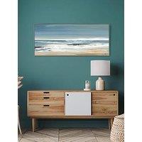 Gallery Direct Along The Coastline Framed Canvas Wall Art