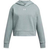 Under Armour Girls Rival Fleece Hoodie - Green