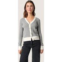 Soaked In Luxury Sanja Cardigan - Grey