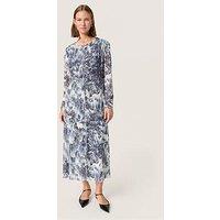 Soaked In Luxury Hartley Dress - Blue